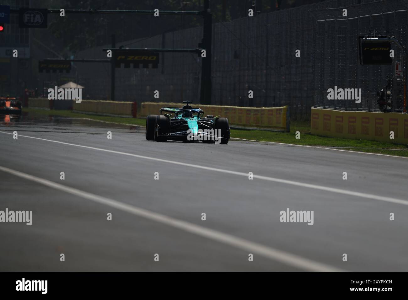 18 nel corso della sessione di prove, ago 30, della Formula 1 Pirelli Gran Premio d'Italia 2024, in programma presso l'autodromo Nazionale di Monza a Monza (MB) Italia - ago 29 al 1 settembre 2024 crediti: Alessio De Marco/Alamy Live News Foto Stock