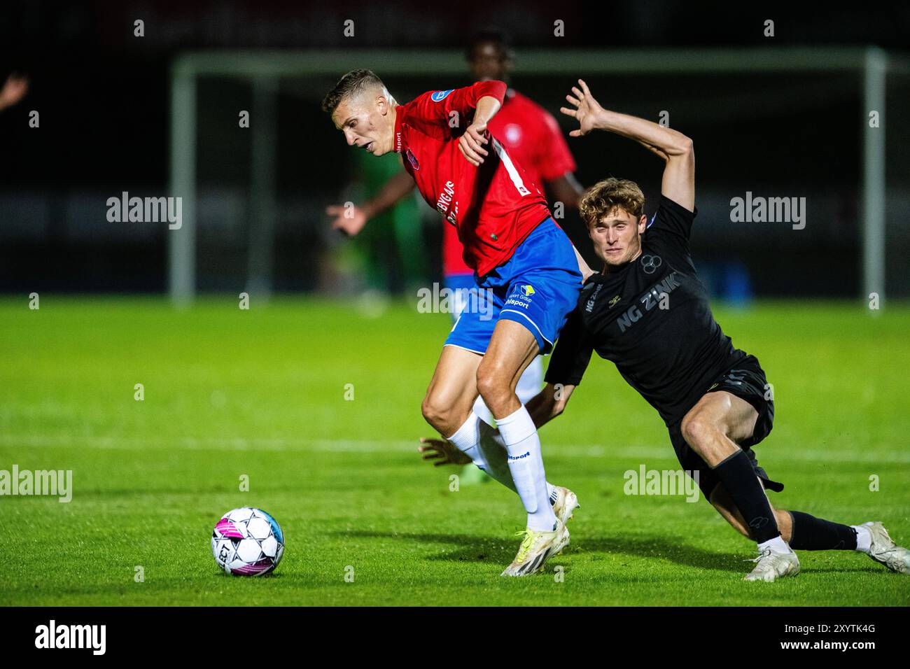 Hvidovre, Danimarca. 30 agosto 2024. Ahmed Iljazovski di Hvidovre SE visto durante il NordicBet Liga match tra Hvidovre IF e AC Horsens alla Pro Ventilation Arena di Hvidovre. Credito: Gonzales Photo/Alamy Live News Foto Stock