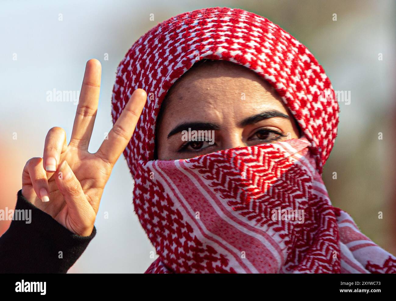 Gaza, Striscia di Gaza, Palestina. 8 dicembre 2022: I sostenitori del fronte Popolare per la Liberazione della Palestina si uniscono alle celebrazioni a Gaza City per celebrare il 55° anniversario della fondazione del movimento del FPLP Foto Stock