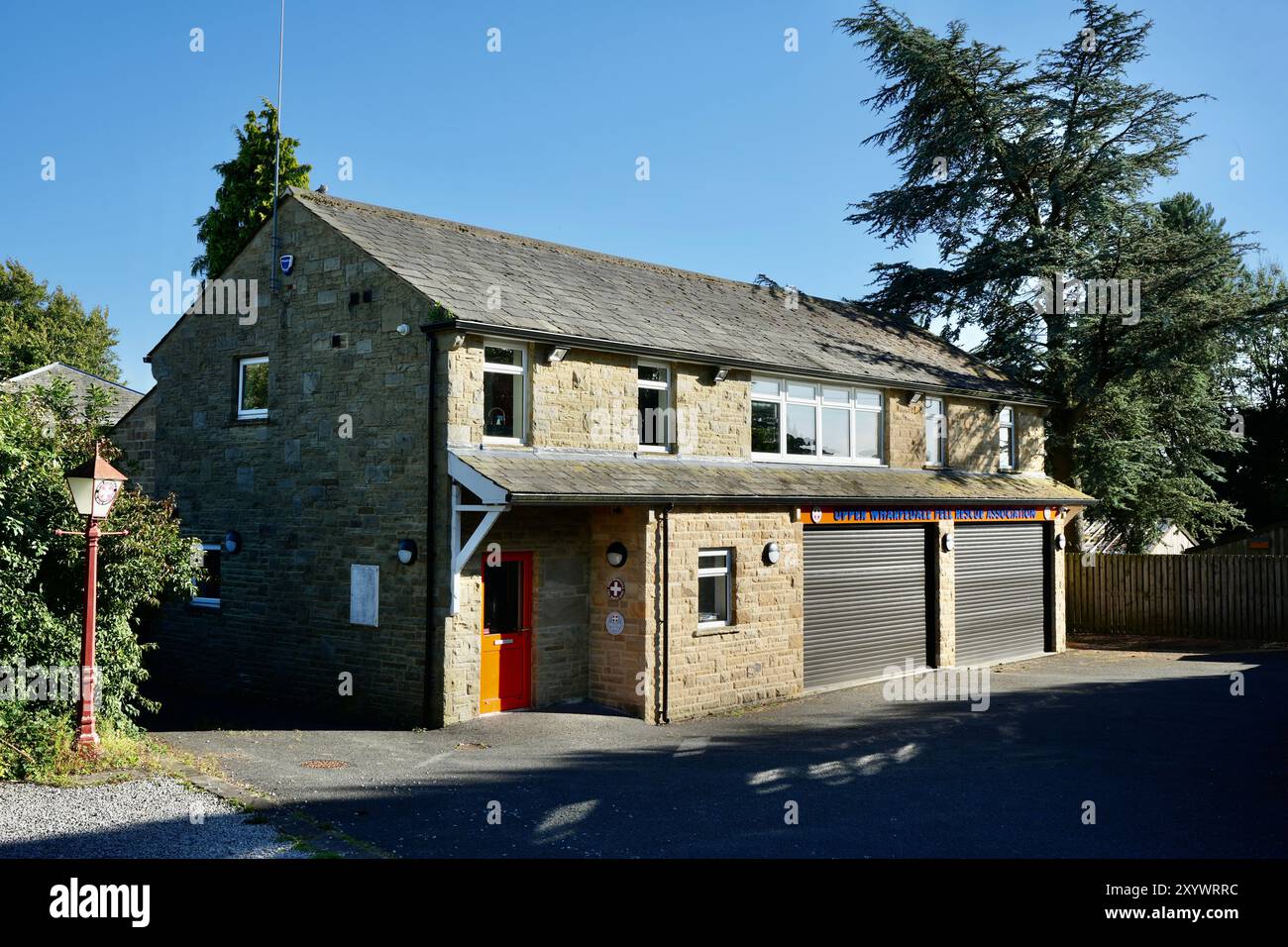 L'Upper Wharfdale Fell Rescue Association Building. Foto Stock