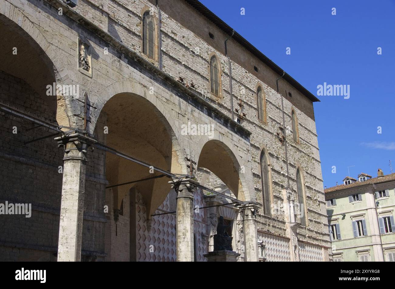 Cattedrale di Perugia, cattedrale di Perugia 01 Foto Stock