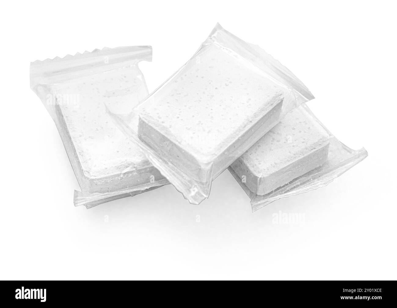 Lavastoviglie su sfondo bianco con percorso di ritaglio Foto Stock