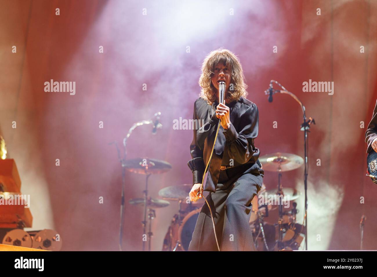 Blossoms live from Wythenshawe Park, 25 agosto 2024 Foto Stock