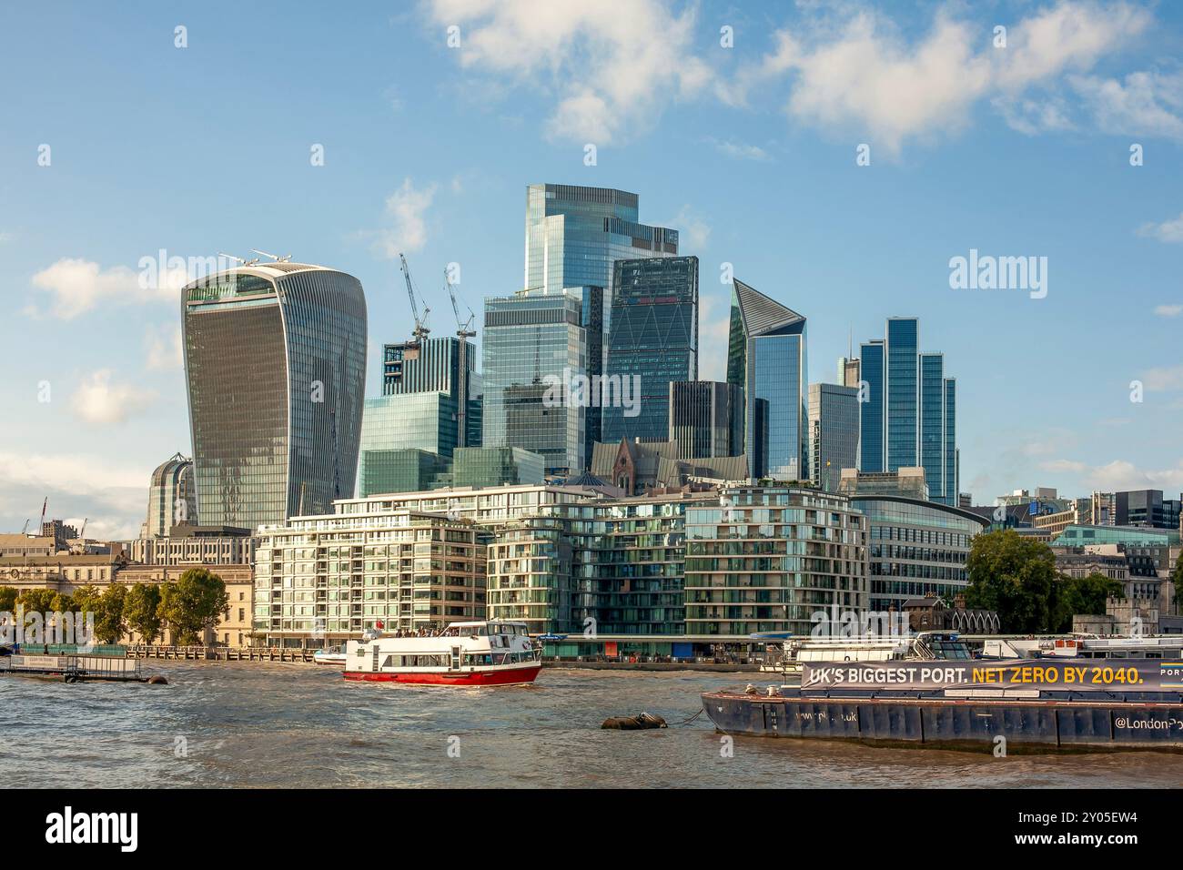 Distretto finanziario della città di Londra Foto Stock