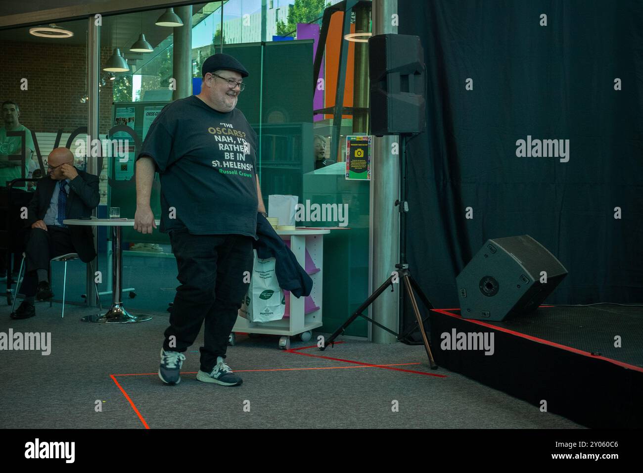 Johnny Vegas Foto Stock