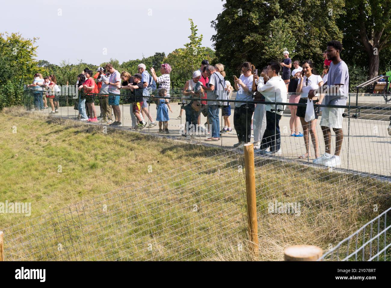 Londra, Regno Unito, 1 settembre 2024: I corridori si godono il sole dopo la grande mezza gara , dopo la festa nel parco di Greenwich per la Big Half London Marathon 2024 organizzata dalla Maratona di Londra. Il percorso di 13,1 km si snoda attraverso Londra dal Tower Bridge all'iconico Cutty Sark a Londra, Greenwich, Inghilterra, Regno Unito. Credito: Glosszoom/Alamy Live News Foto Stock