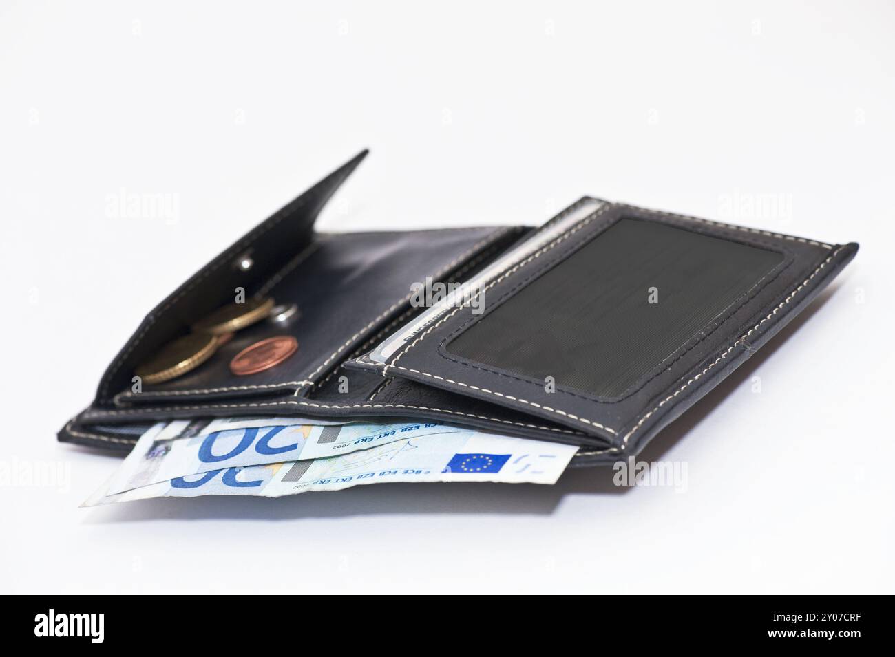 Portafoglio Comme Des Garçons Wallet In Pelle Nera Con Pois Bianchi - Foto 7