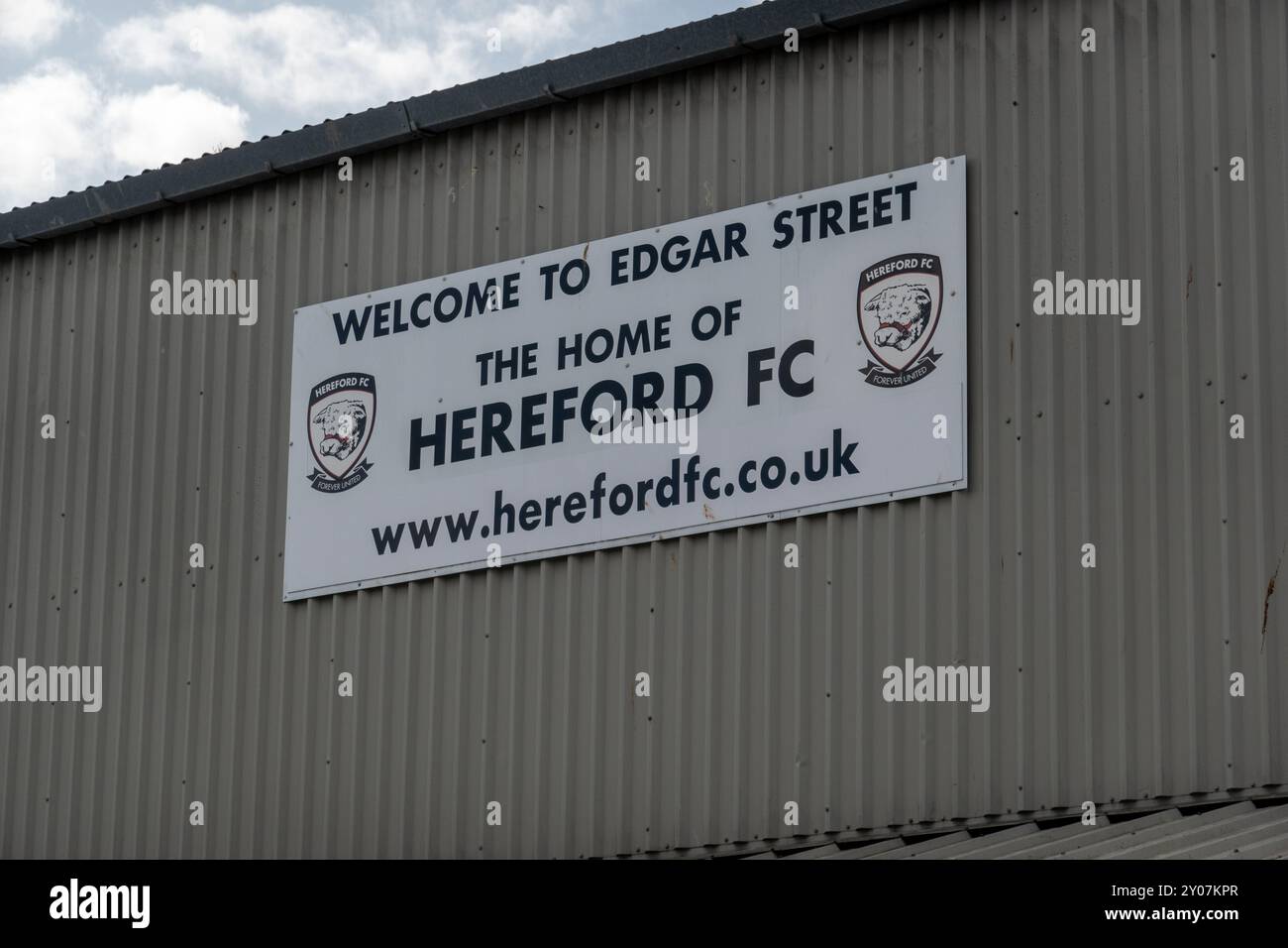 Stadio Hereford FC Foto Stock