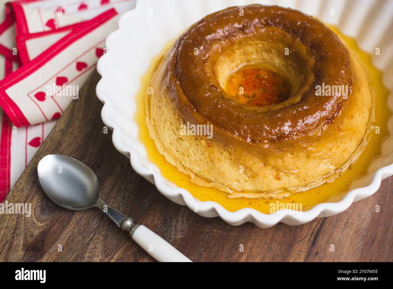 Deliziosa ciotola per budino Foto Stock