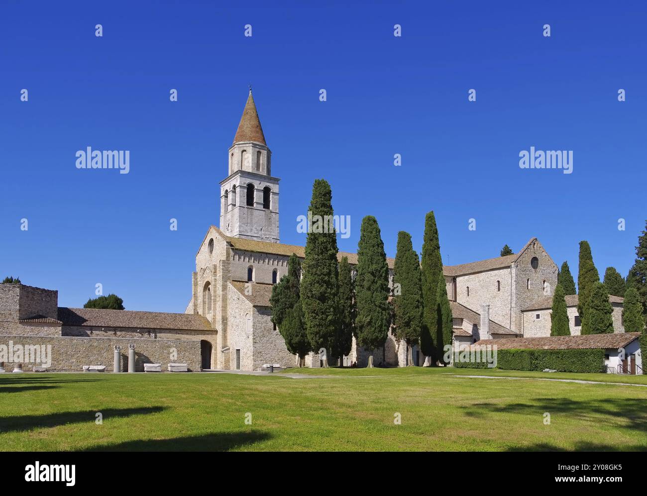 Aquileia, la Basilica di Santa Maria Assunta Foto Stock