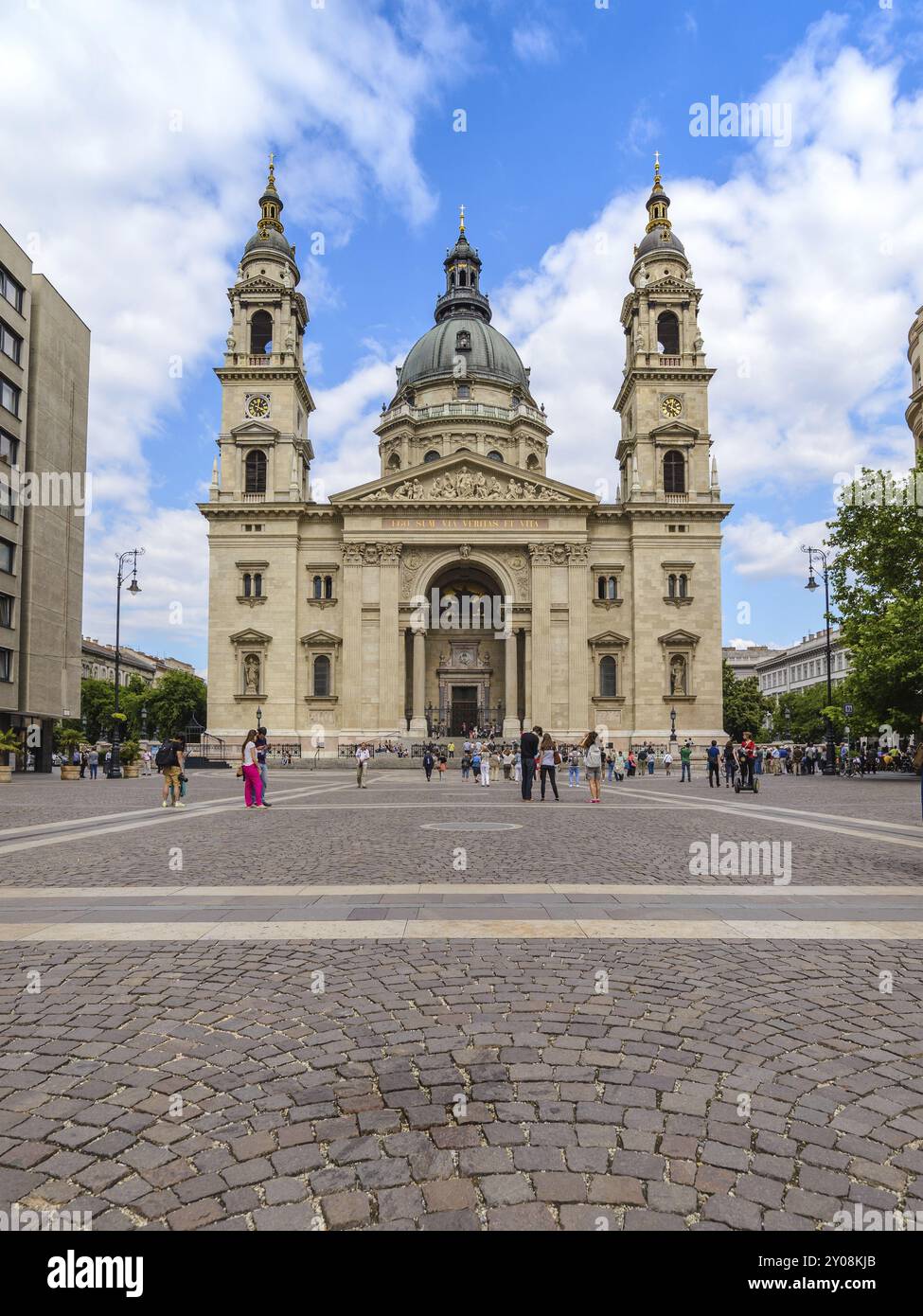 Dalla Basilica di Santo Stefano,, Budapest Foto Stock