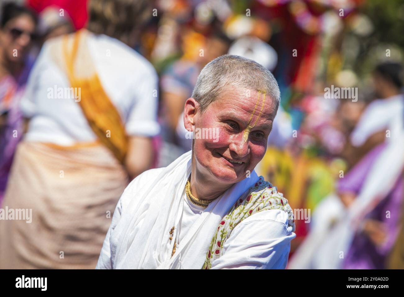 BERLINO, 08 GIUGNO: Partecipanti al Carnevale delle Culture. 8 giugno 2014 a Berlino, Germania, Europa Foto Stock