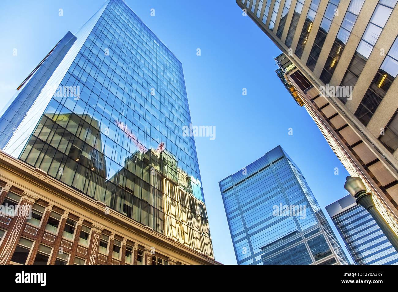 Nel centro di Edmonton Alberta Canada Foto Stock