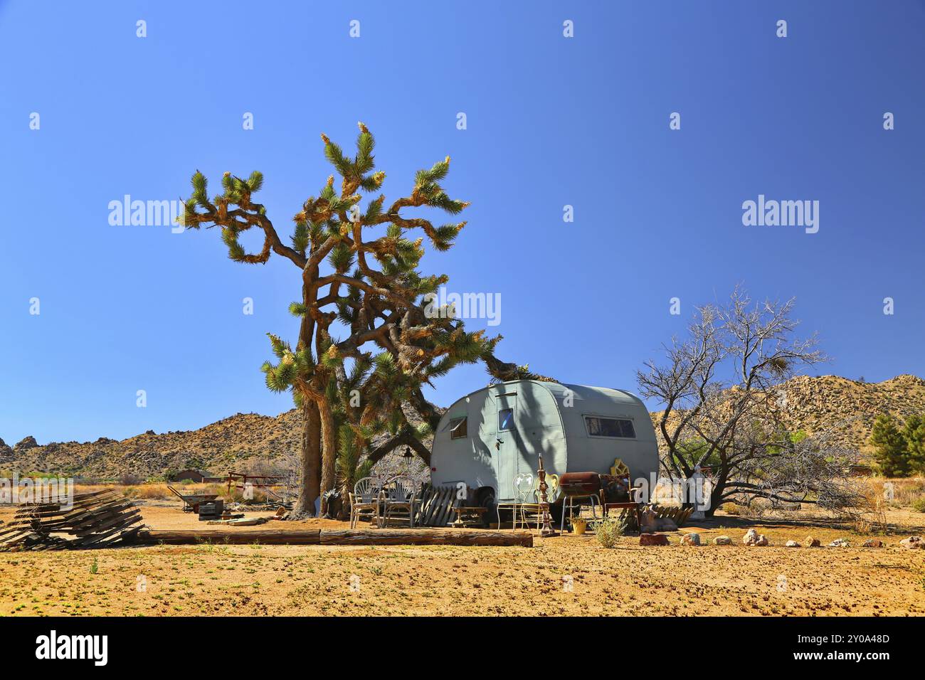 Campeggio Foto Stock