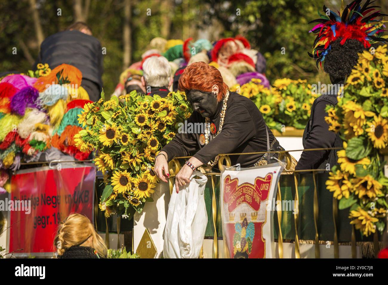 COLONIA, GERMANIA, 04 marzo: Partecipanti alla sfilata di Carnevale del 4 marzo 2014 a Colonia, Germania, Europa Foto Stock