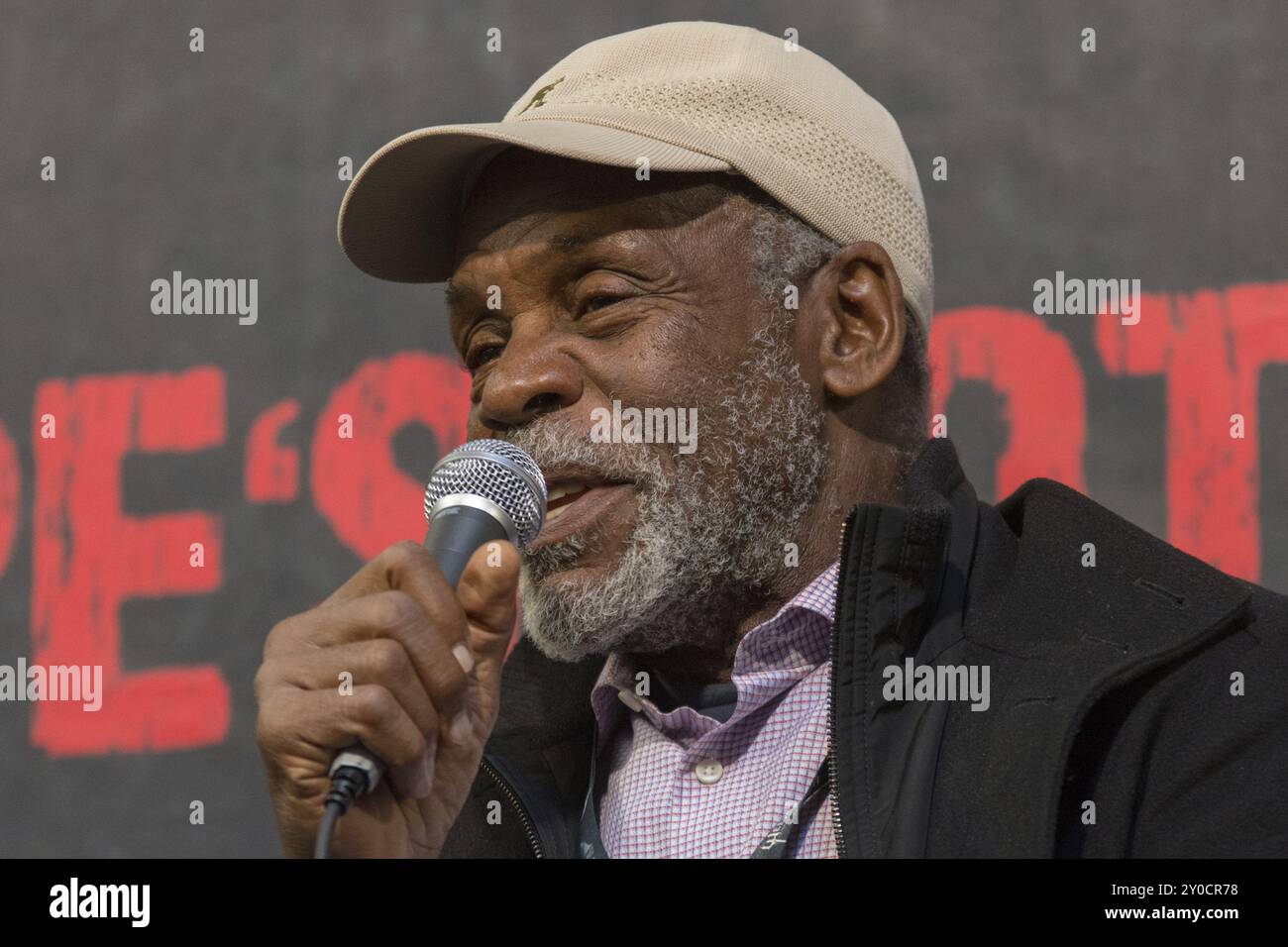 DORTMUND, GERMANIA, 8 APRILE: Attore Danny Glover (arma letale, SAW, Predator) al Weekend of Hell, un convento di fan a tema horror di due giorni (aprile 7-8 2018) Foto Stock