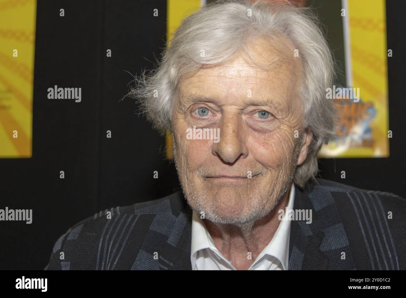 FRANCOFORTE, GERMANIA, 6 MAGGIO 2018: Rutger Hauer (*1944, attore, Blade Runner, The Hitcher, Nighthawks) al German Comic con Frankfurt, un fan di due giorni conv Foto Stock