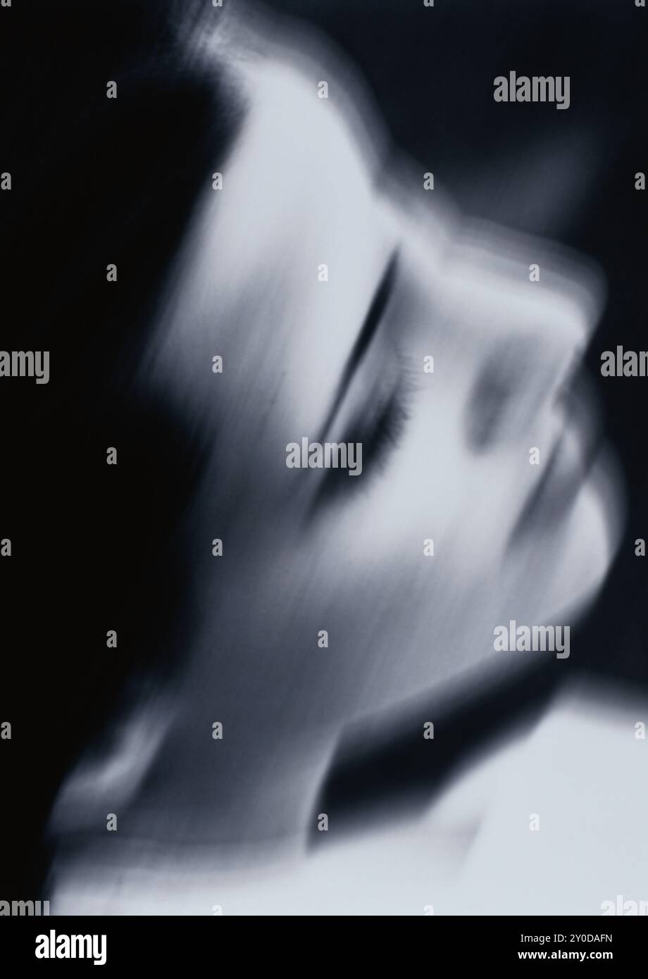 Donna straniera Foto Stock