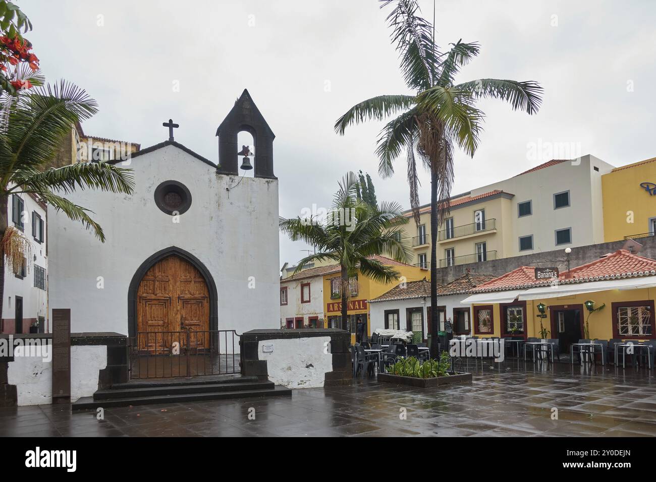 Capela do Corpo Santo Cappella in Funchal, Madeira Foto Stock