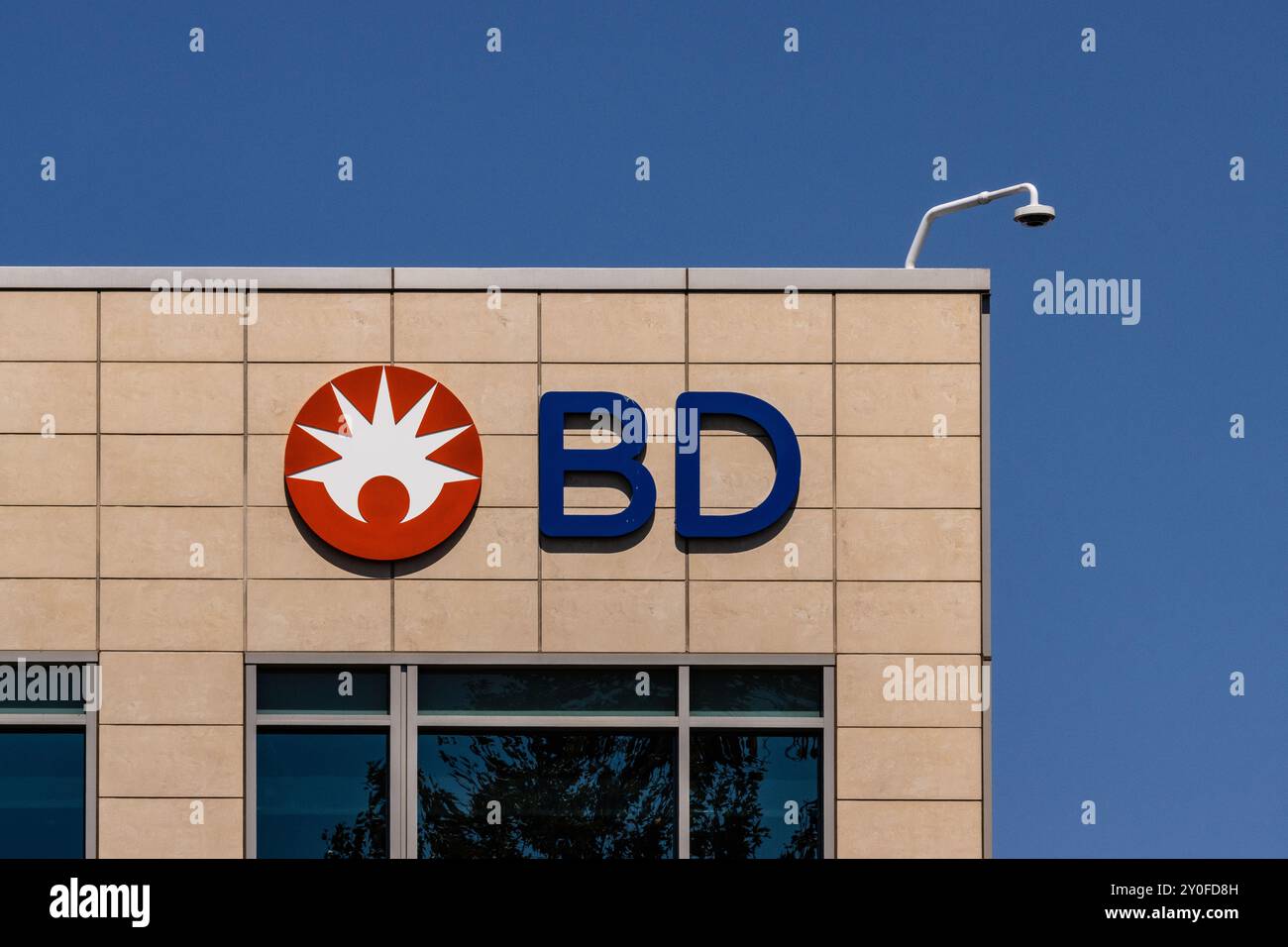 BD (Becton Dickinson) a Fremont California USA Foto Stock
