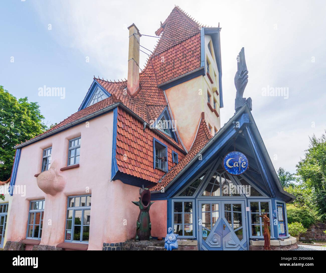 Northeim: Theater der Nacht ad Harz, Niedersachsen, bassa Sassonia, Germania Foto Stock