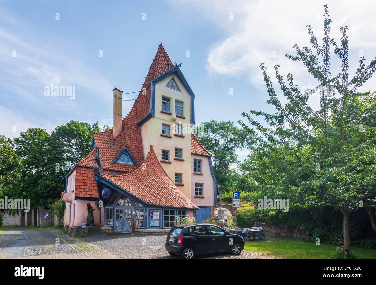 Northeim: Theater der Nacht ad Harz, Niedersachsen, bassa Sassonia, Germania Foto Stock