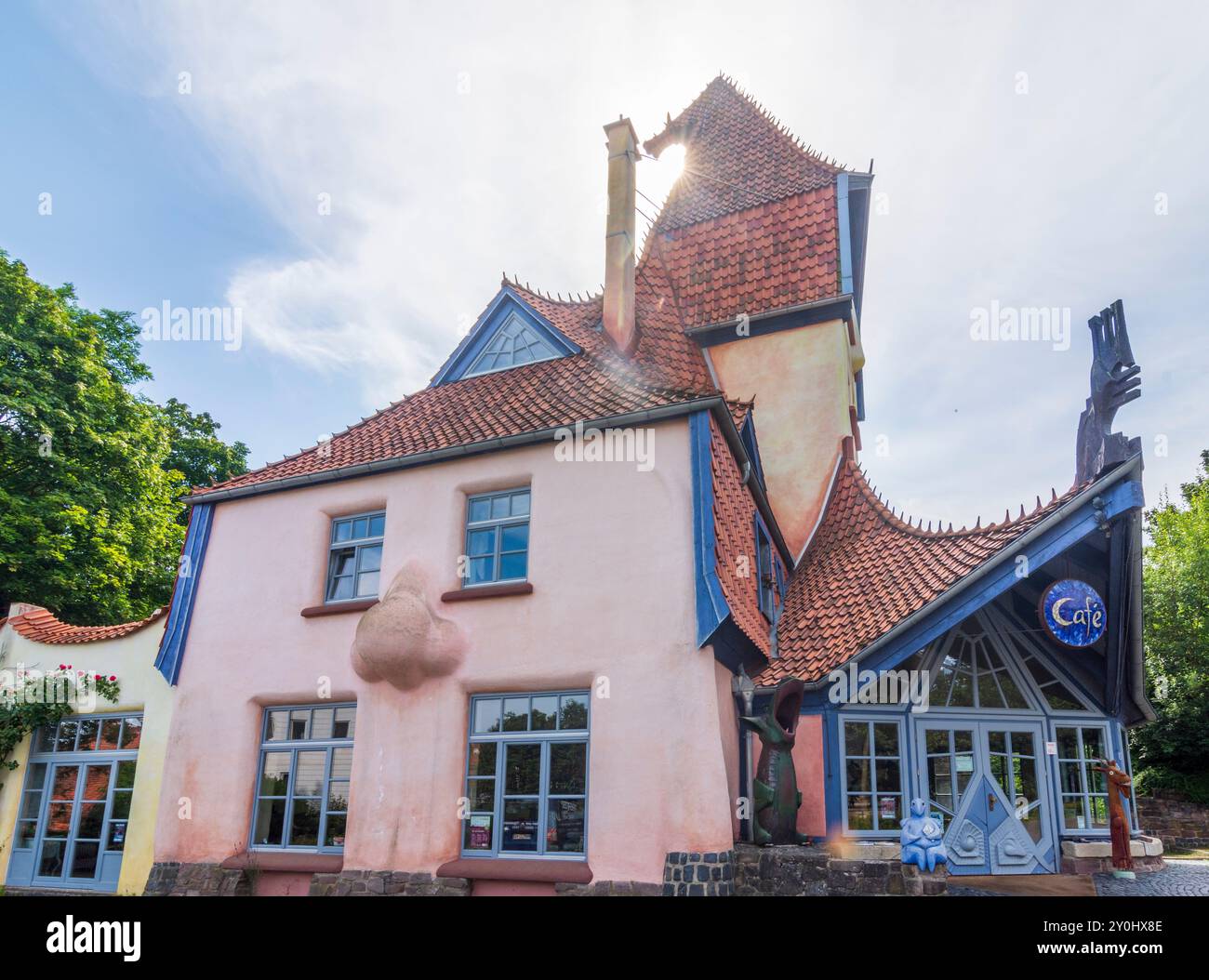 Northeim: Theater der Nacht ad Harz, Niedersachsen, bassa Sassonia, Germania Foto Stock