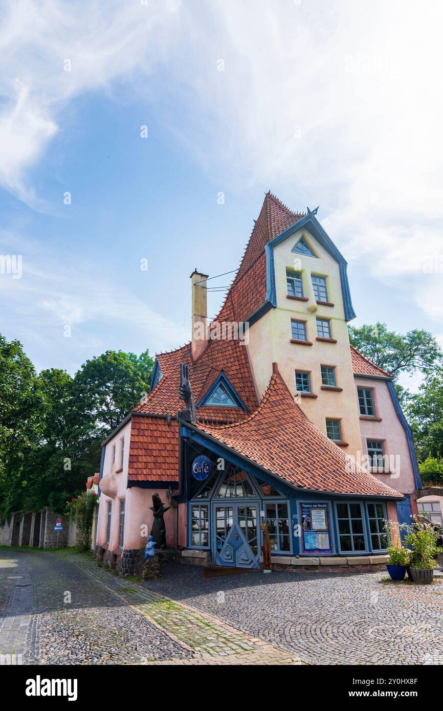 Northeim: Theater der Nacht ad Harz, Niedersachsen, bassa Sassonia, Germania Foto Stock