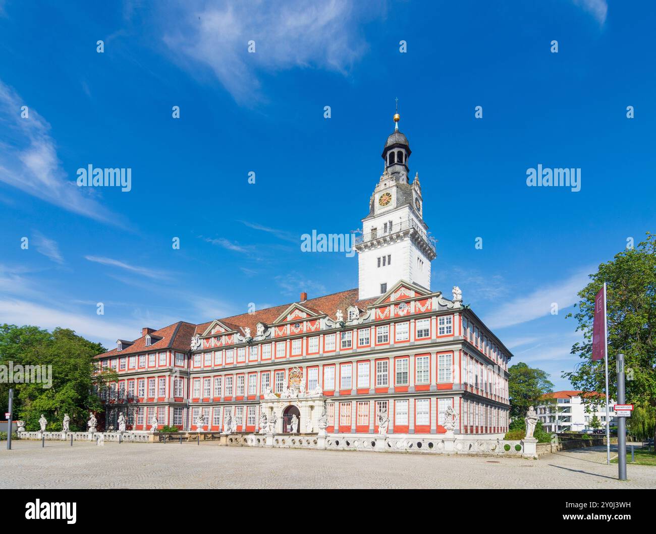 Wolfenbüttel: Castello di Wolfenbüttel in , Niedersachsen, bassa Sassonia, Germania Foto Stock