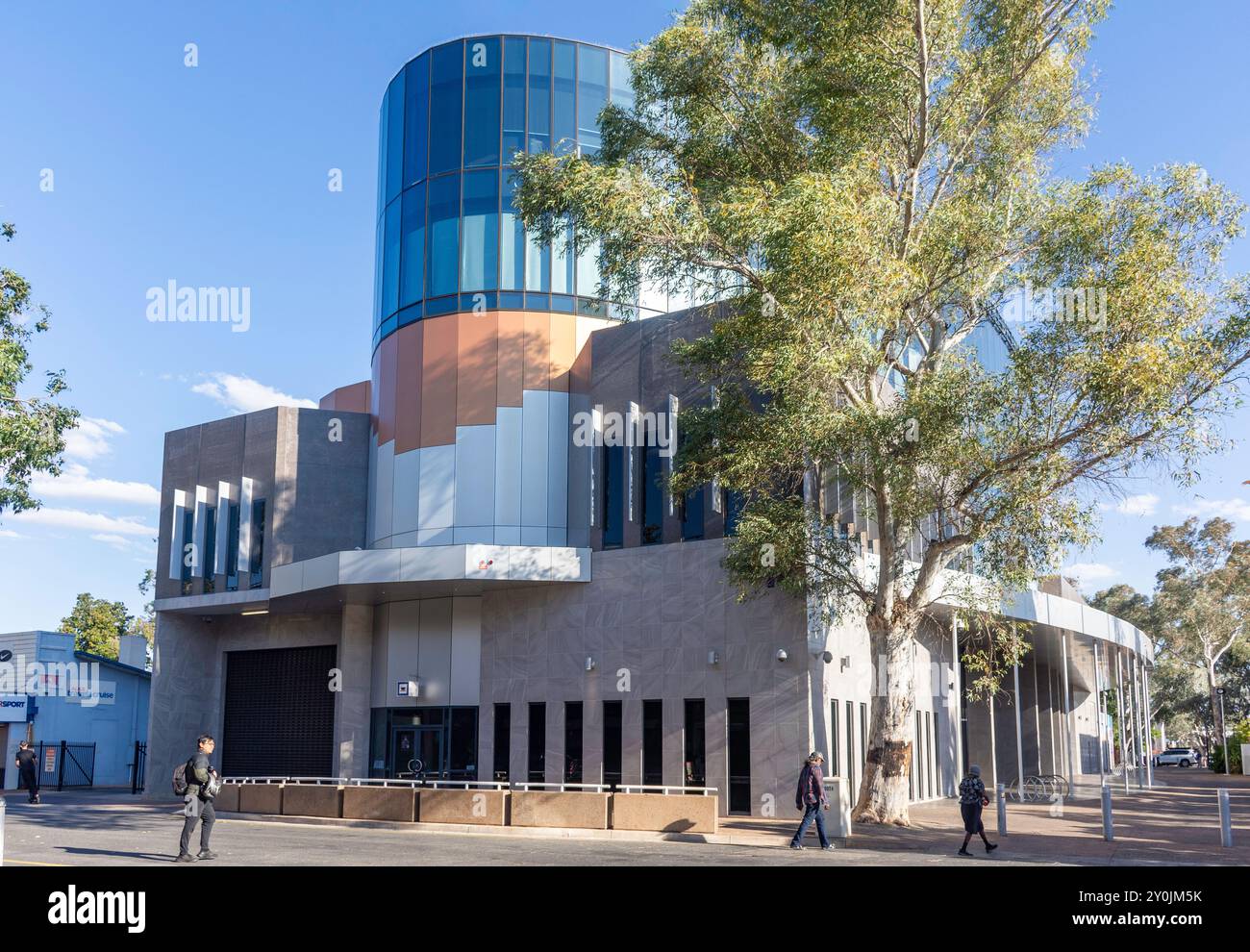 Alice Springs Supreme Court, Parsons Street, Alice Springs, Northern Territory, Australia Foto Stock