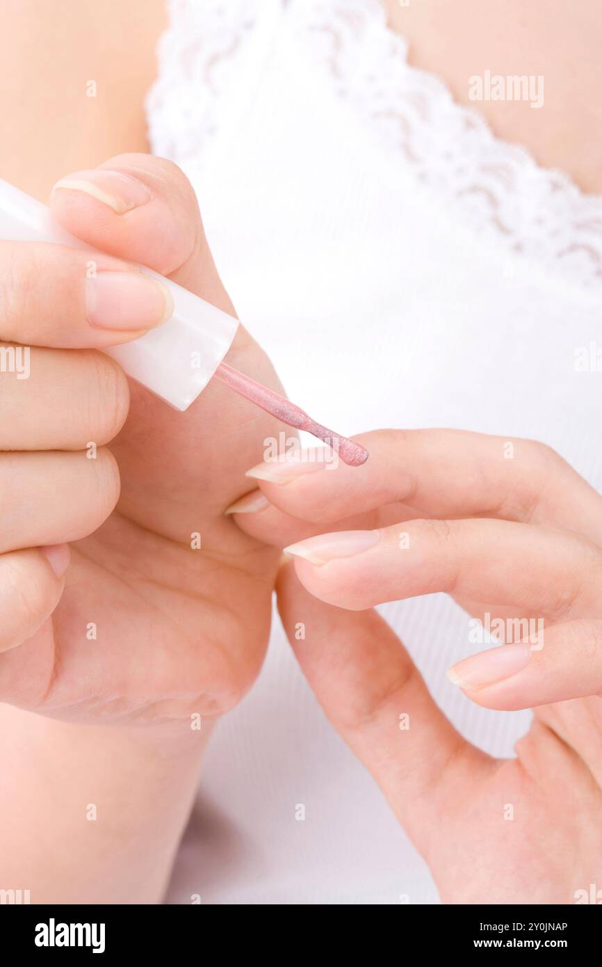 Manicure Foto Stock