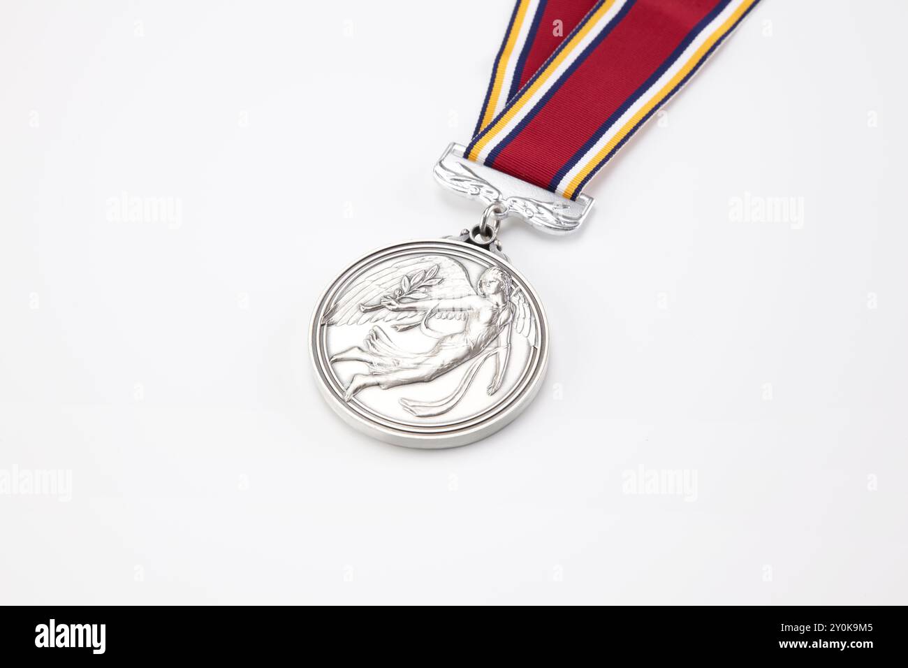 Medaglia d'argento Foto Stock