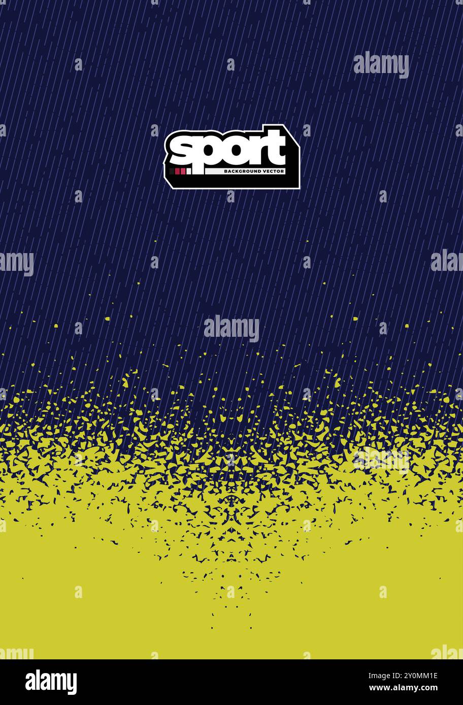 CREA SFONDO SPORTIVO E MOTIVO PER LA MAGLIA SUBLIMATION Illustrazione Vettoriale