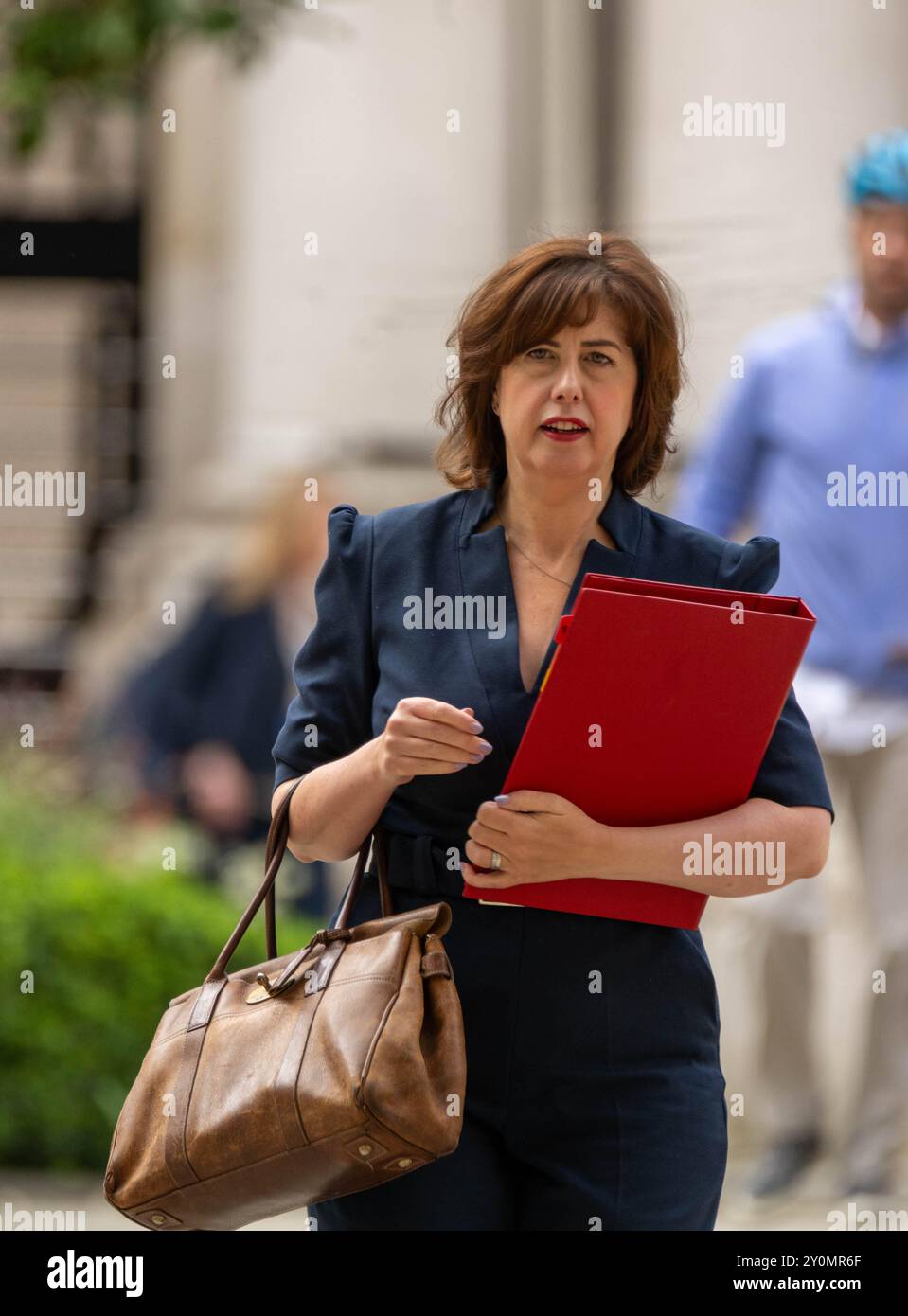 Londra, Regno Unito. 3 settembre 2024. Lucy Powell, Commons leader, arriva ad una riunione di gabinetto al 10 di Downing Street a Londra. Crediti: Ian Davidson/Alamy Live News Foto Stock