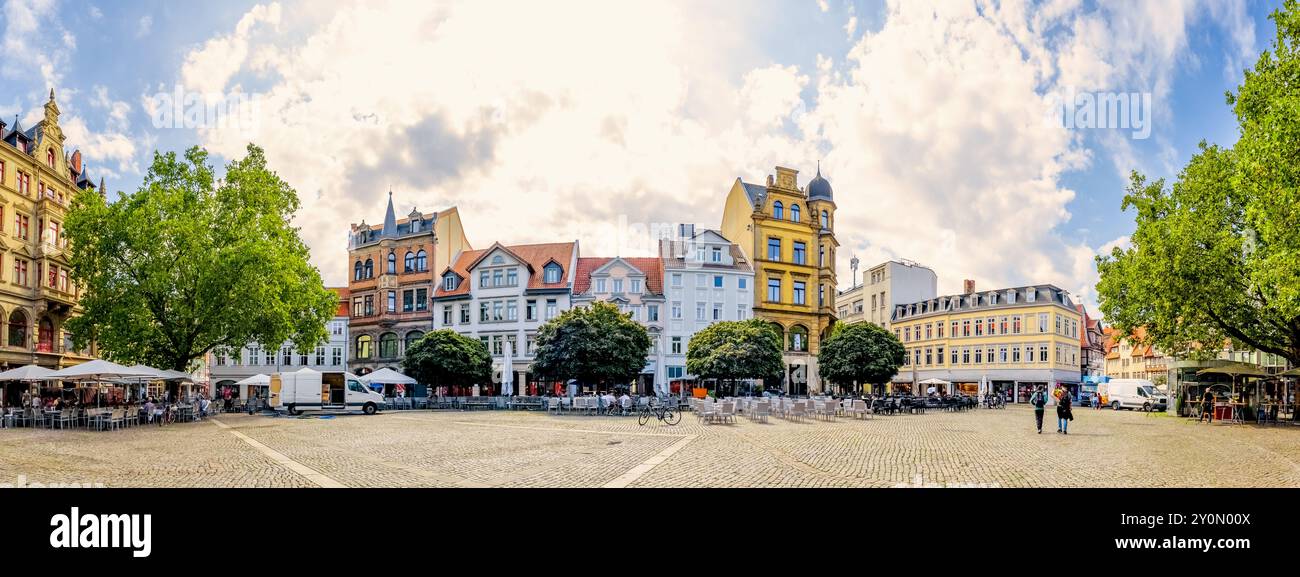 Città vecchia di Braunschweig, Germania Foto Stock