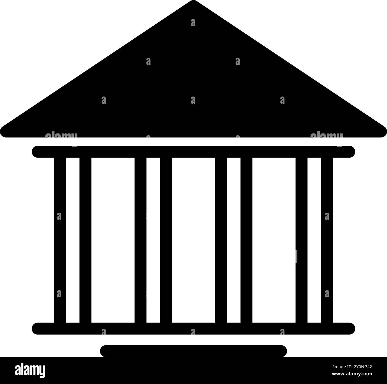 File modificabile dei simboli del museo dell'icona Illustrazione Vettoriale