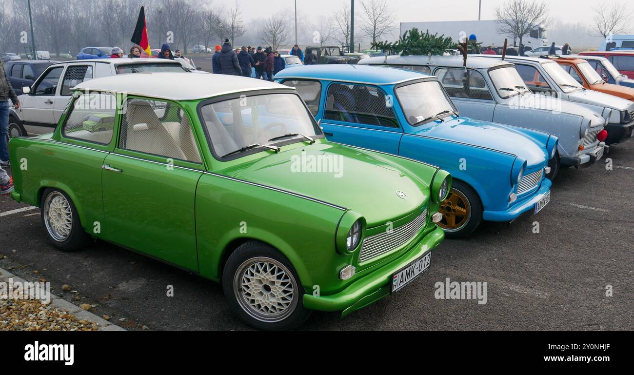 Trabant 601 all'esposizione classica Foto Stock