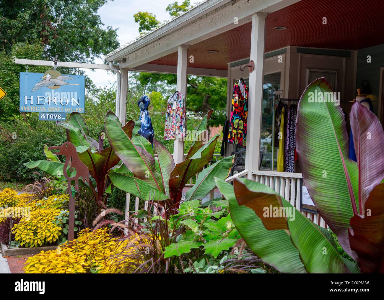 Un negozio locale a Kent, Connecticut Foto Stock