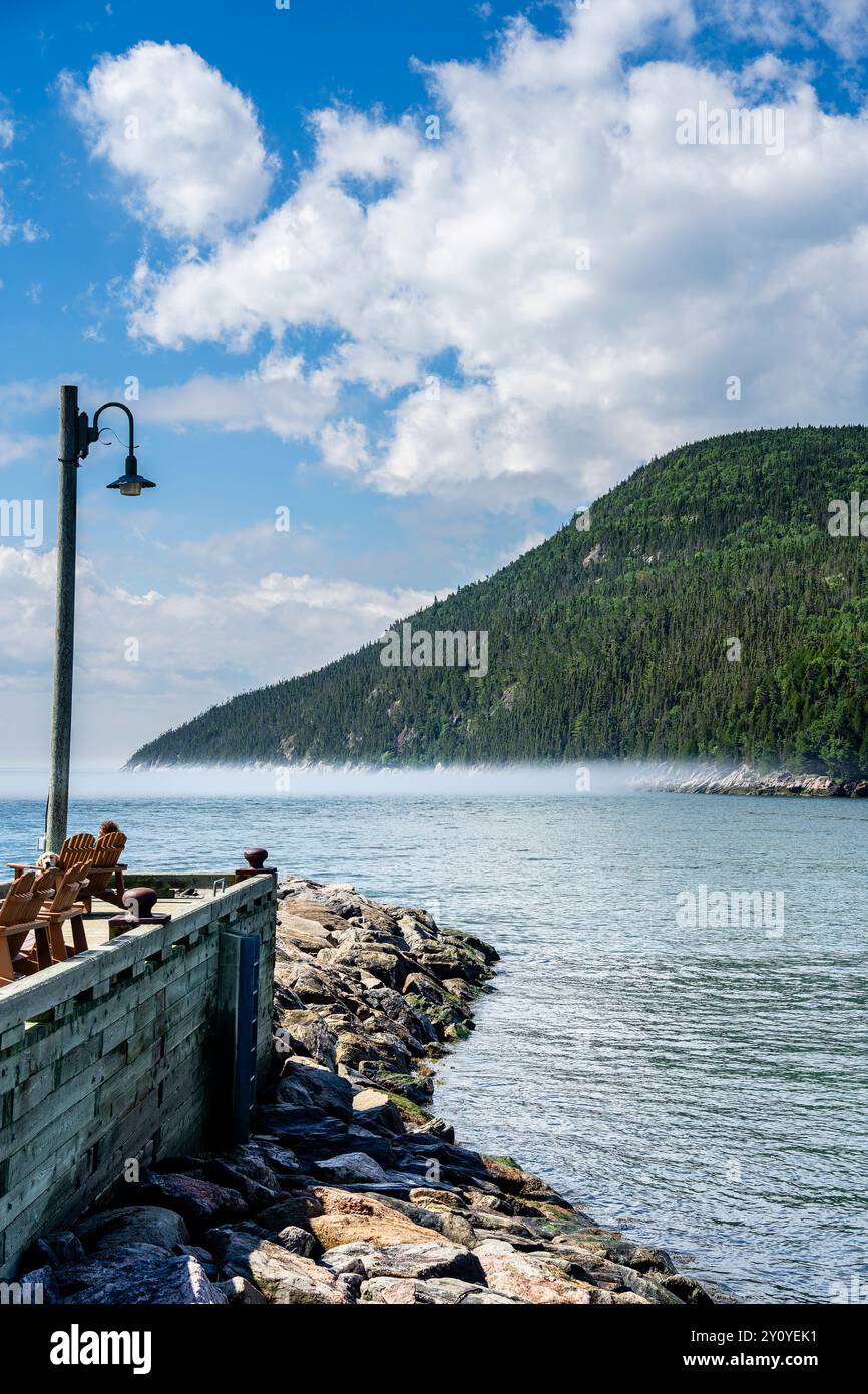 Port au Persil, Quebec, Canada Foto Stock