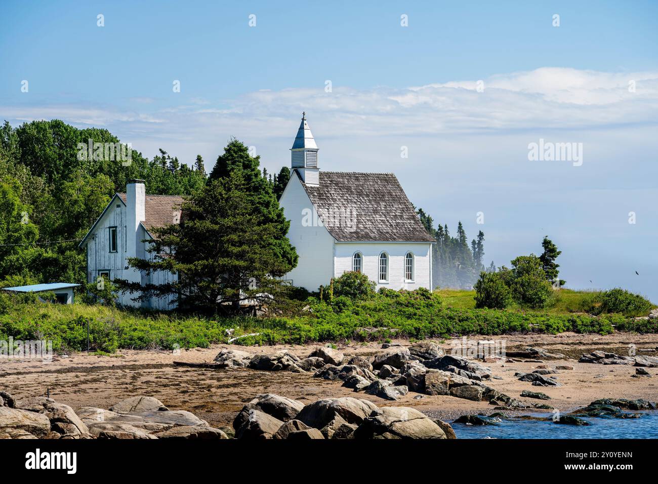 Port au Persil, Quebec, Canada Foto Stock