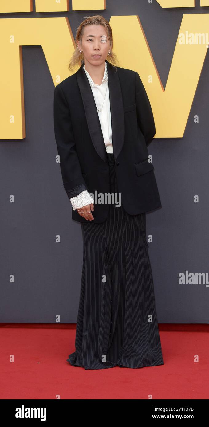 La foto deve essere accreditata ©Alpha Press 078237 19/08/2024 Rina Yang al Blink Twice European Premiere a Londra. Foto Stock