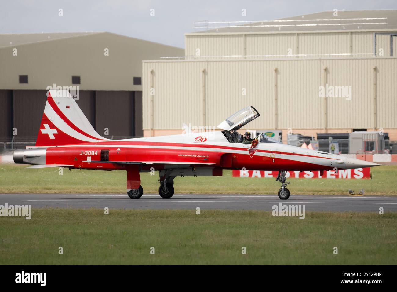 Patrouille Suisse al Royal International Air Tattoo 2024. Foto Stock