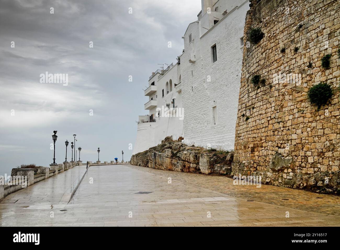 Ostuni, la città bianca della Puglia, Brindisi, Puglia. Italia Foto Stock