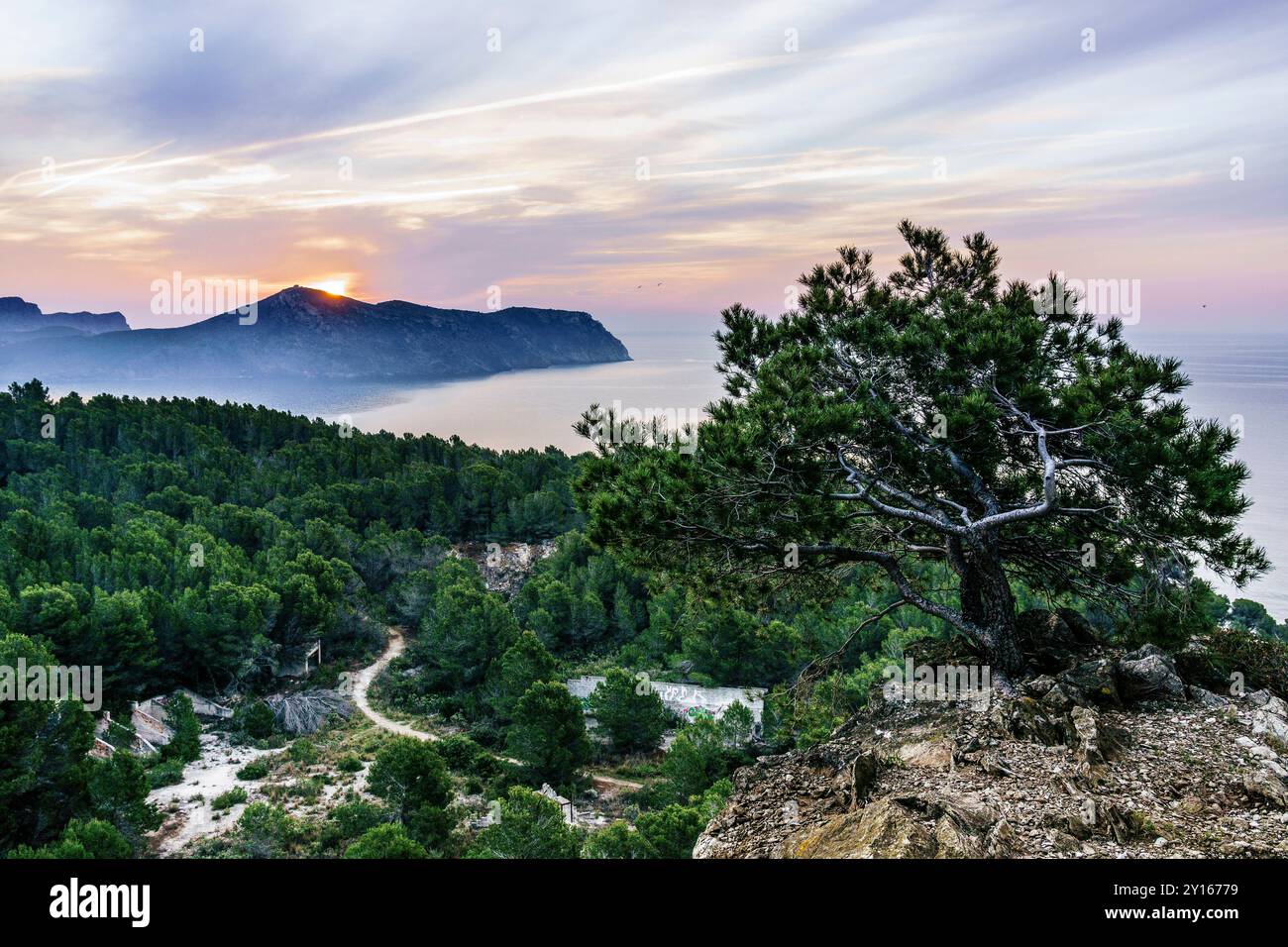 cabo Norfeu, Parco naturale di Cap de Creus, Girona, Catalunya, Spagna. Foto Stock