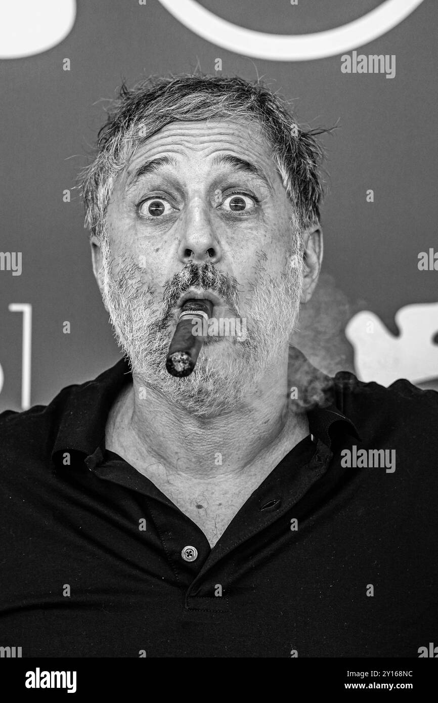 Venezia, Italia. 31 agosto 2024. Harmony Korine partecipa al photocall del film "Baby Invasion" alla 81a Mostra Internazionale d'Arte cinematografica di Venezia il 31 agosto 2024 a Venezia. (Foto di Gian Mattia D'Alberto/LaPresse) credito: LaPresse/Alamy Live News Foto Stock