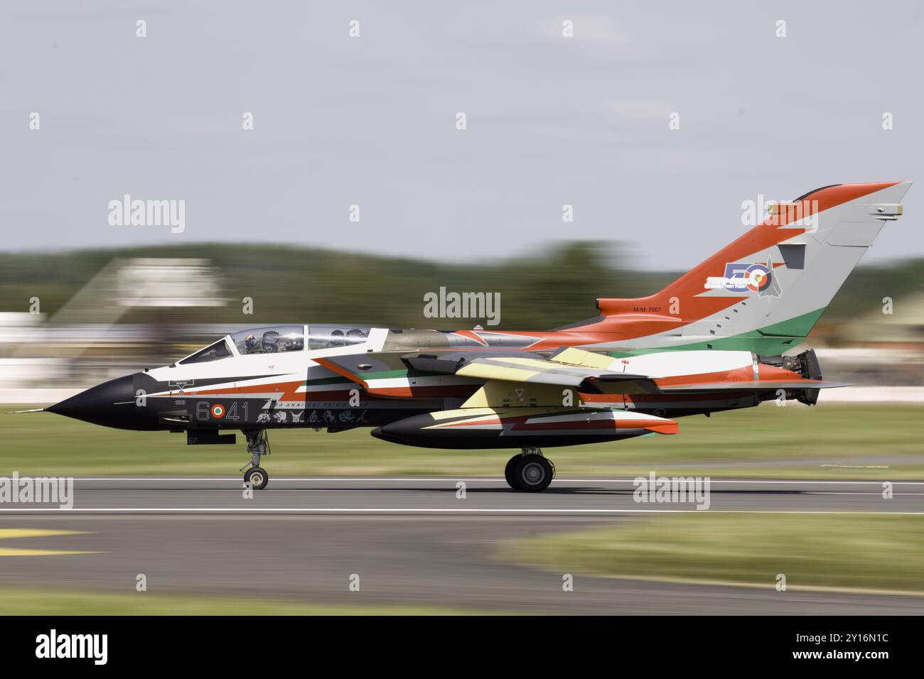 Italian Airforce Tornado al Royal International Air Tattoo 2024. Foto Stock