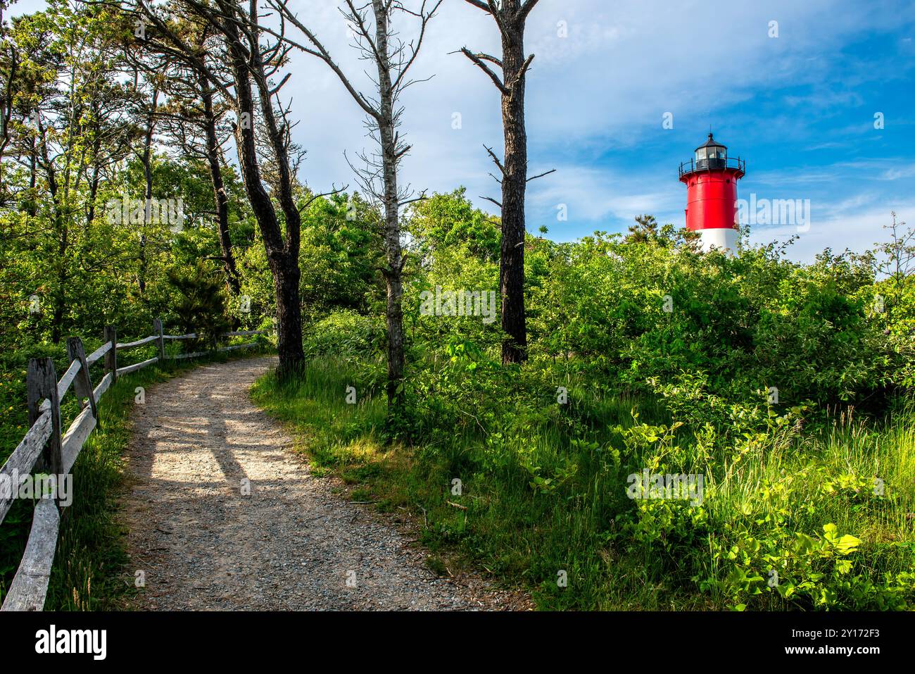 La Nuova Inghilterra faro Foto Stock
