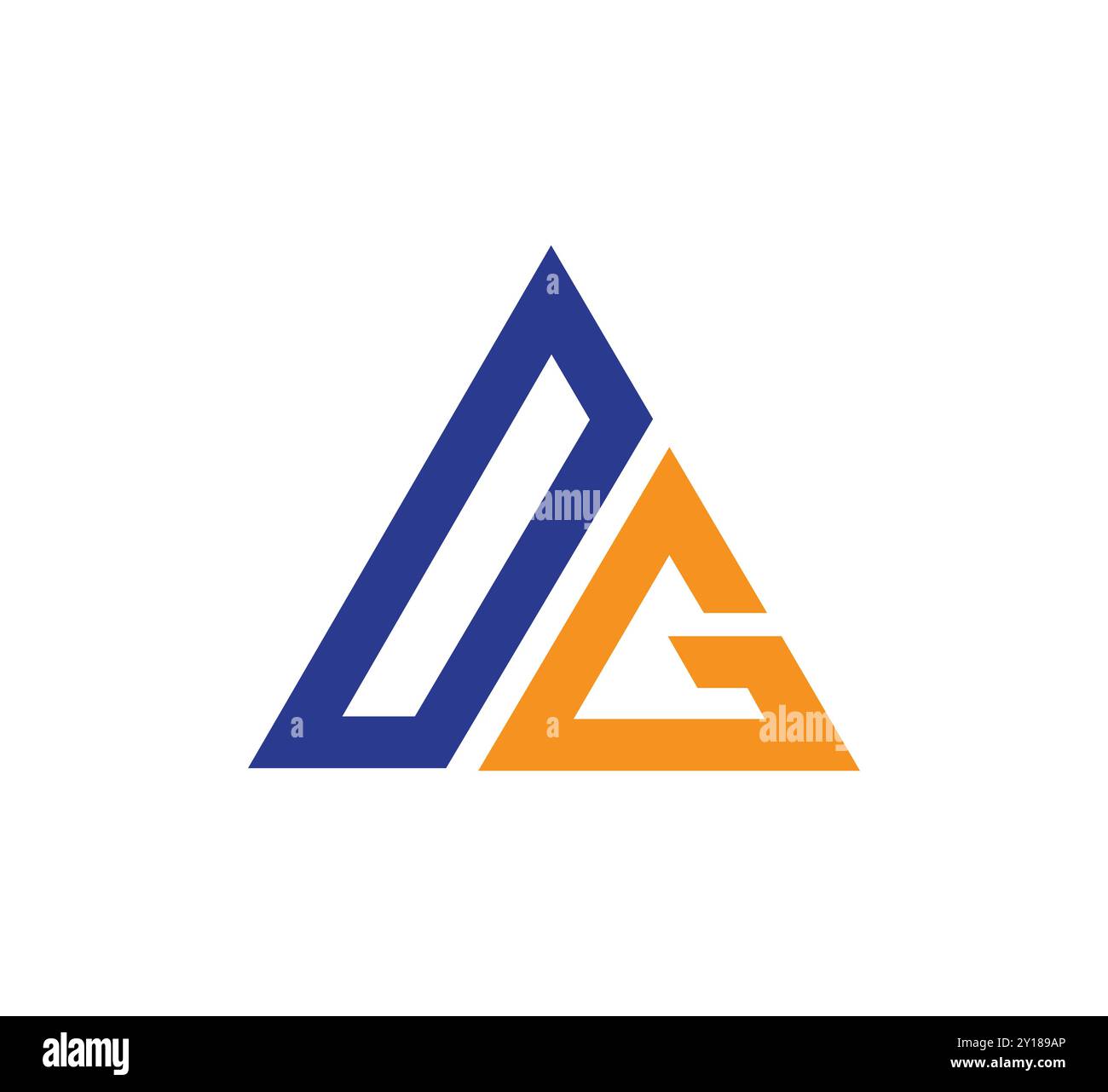 Logo DG creative Initial Later, modello vettore iniziale del logo della lettera dg, logo dg, icona dg, simbolo dg, vettore dg, lettera dg, iniziale dg, logo gd Illustrazione Vettoriale