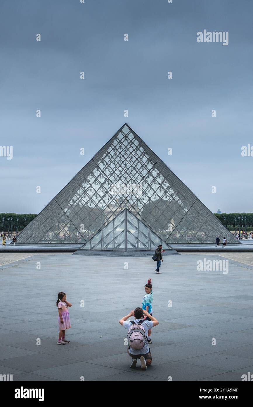 Museo del Louvre, Parigi, Francia - Museo del Louvre Foto Stock