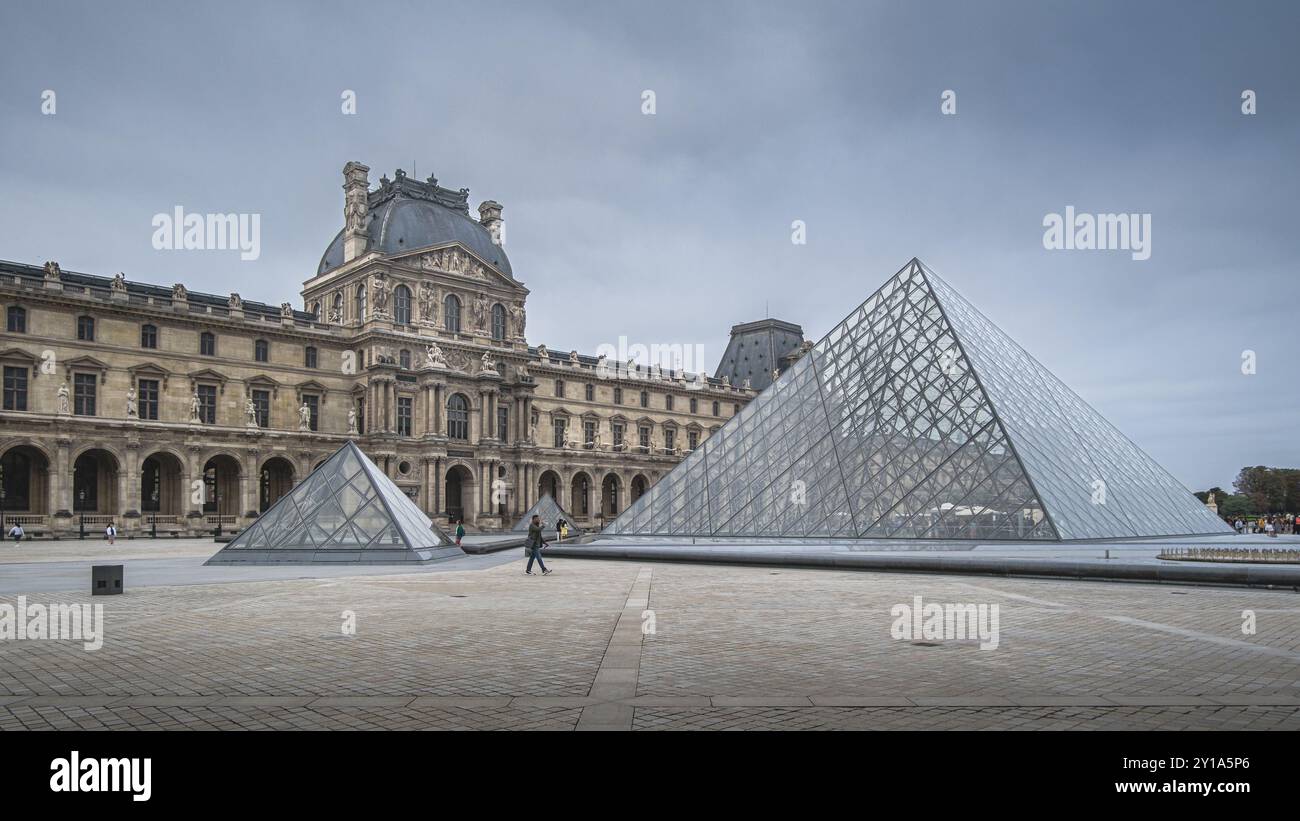 Museo del Louvre, Parigi, Francia - Museo del Louvre Foto Stock